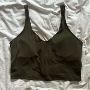 Lululemon Align Tank Top Olive Green